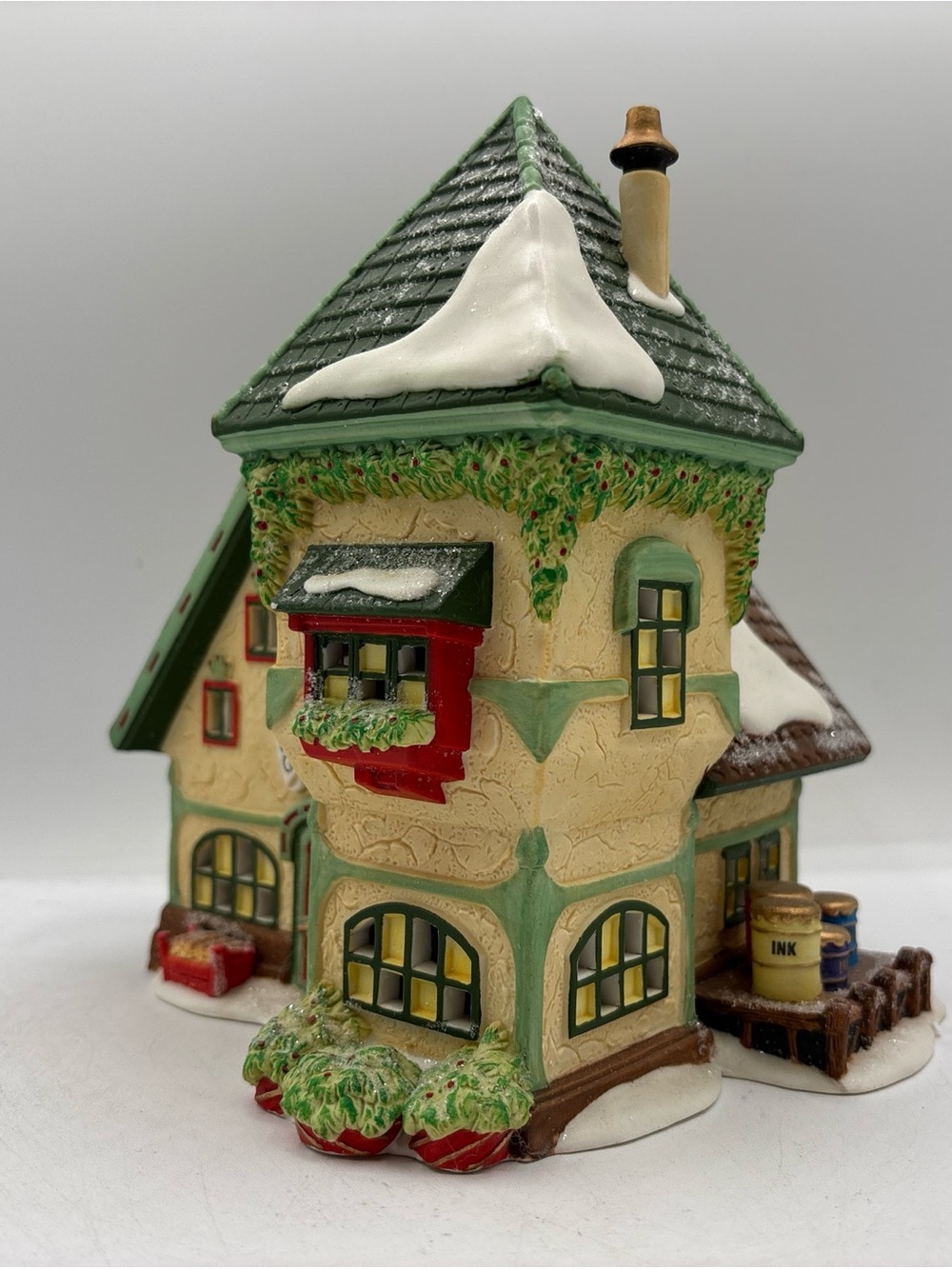 Department 56 1997 Vintage HVC North Pole Series The Glacier Gazette 56394 EUC - Picture 2 of 12